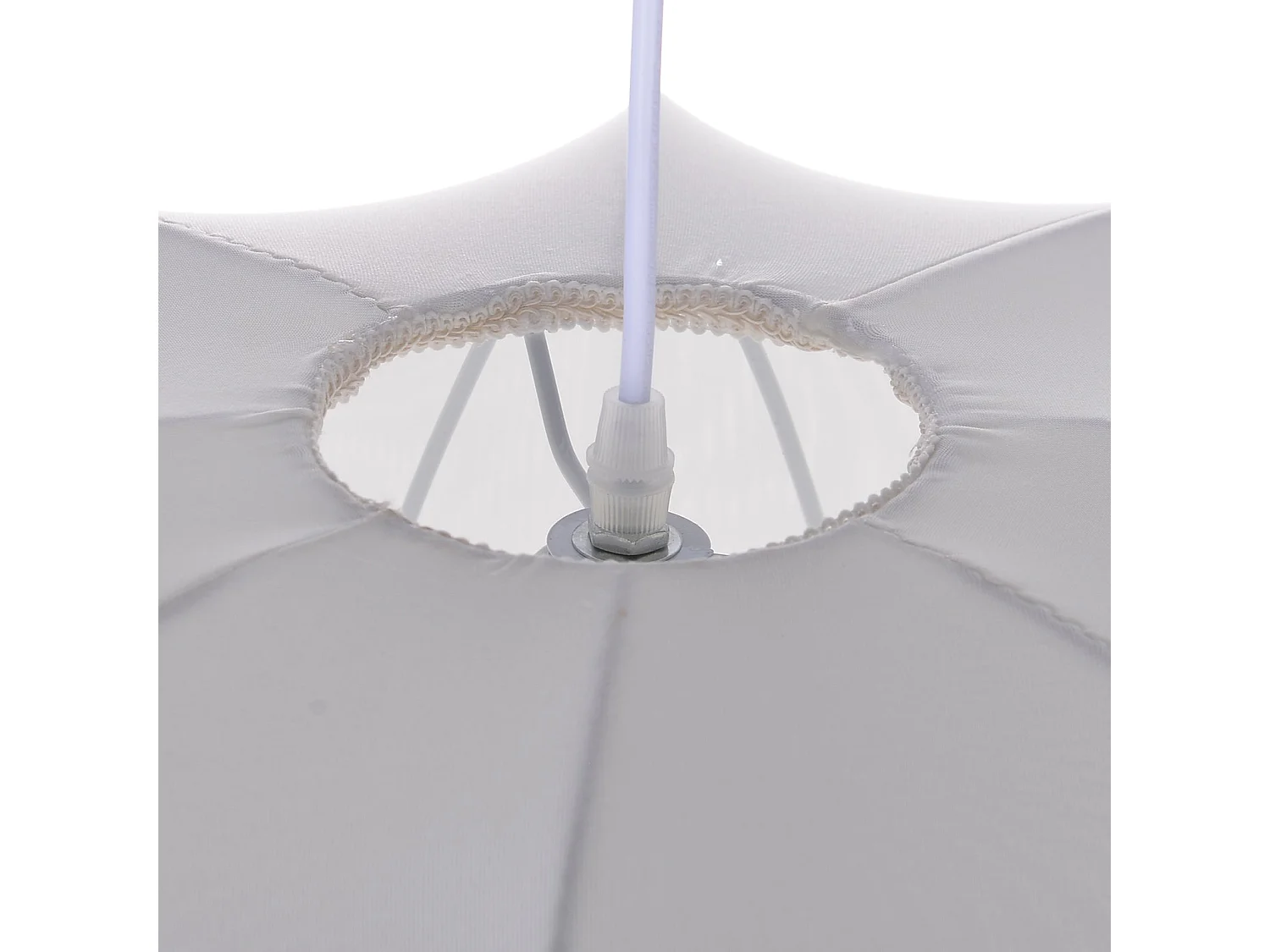 Arturesthome -suspension en soie artificielle - d. 50 cm - blanc