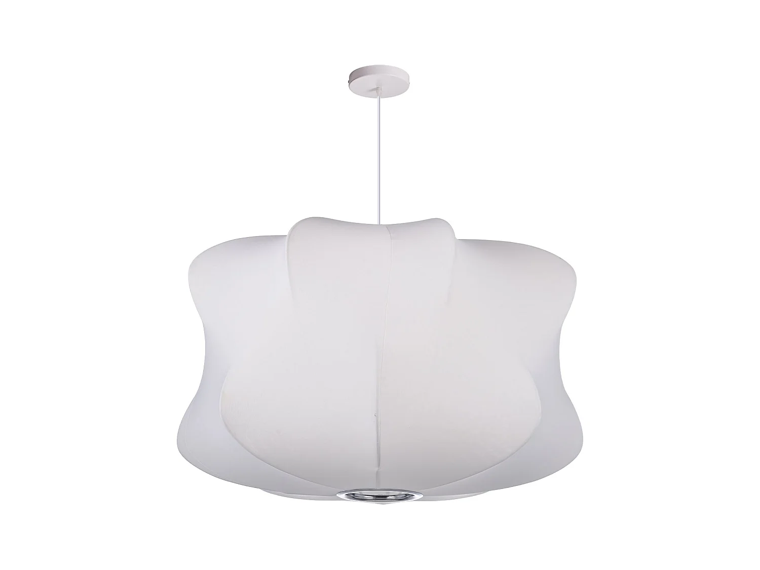 Arturesthome suspension en polyester,lampe de plafond pour salon cuisine chambre,d60cm x h36cm,blanc
