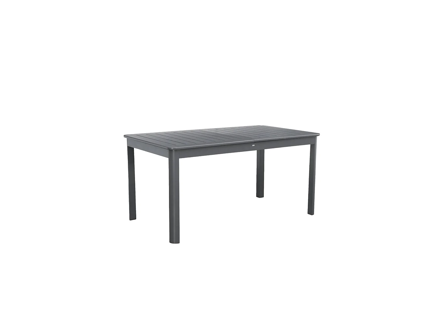 Table de jardin anthracite SEATTLE extensible aluminium. 8 places. 173 / 236.5 x 100 x 75 cm