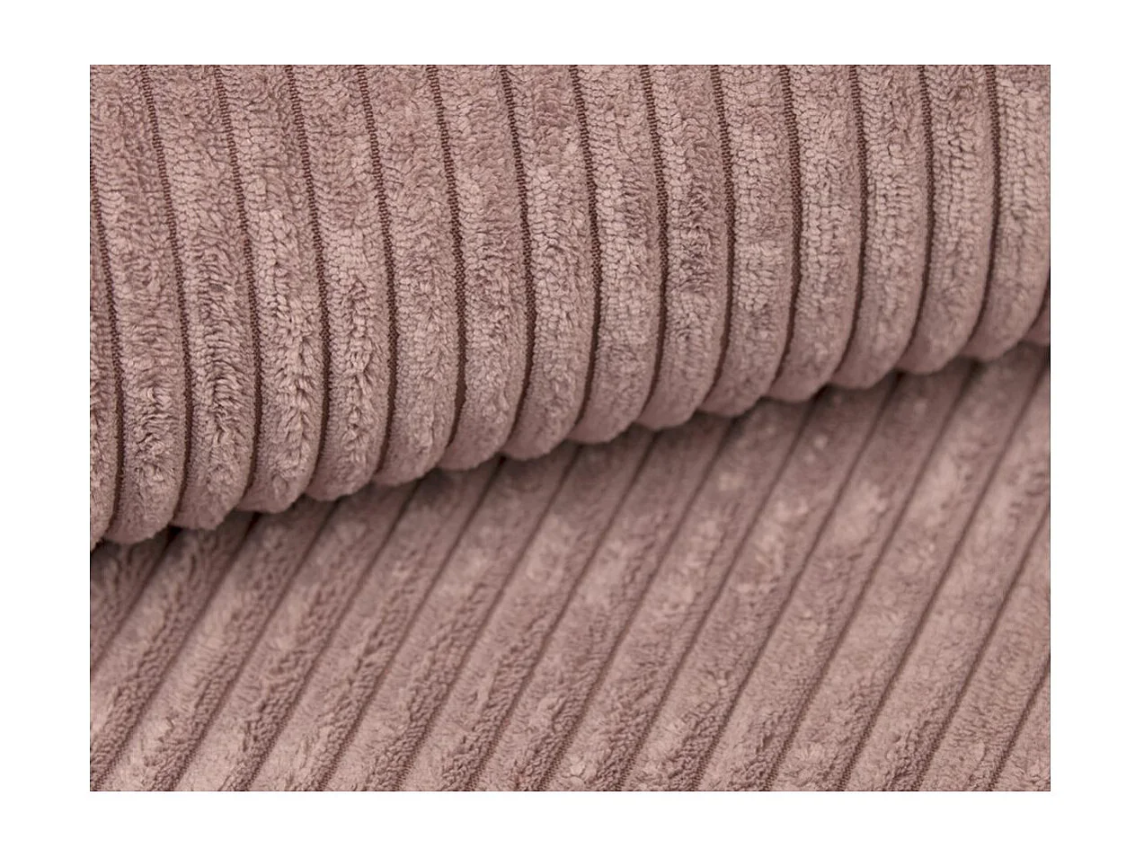 Ensemble canapés 2 places et 3 places Belami en velours côtelé - Rose - Loungitude