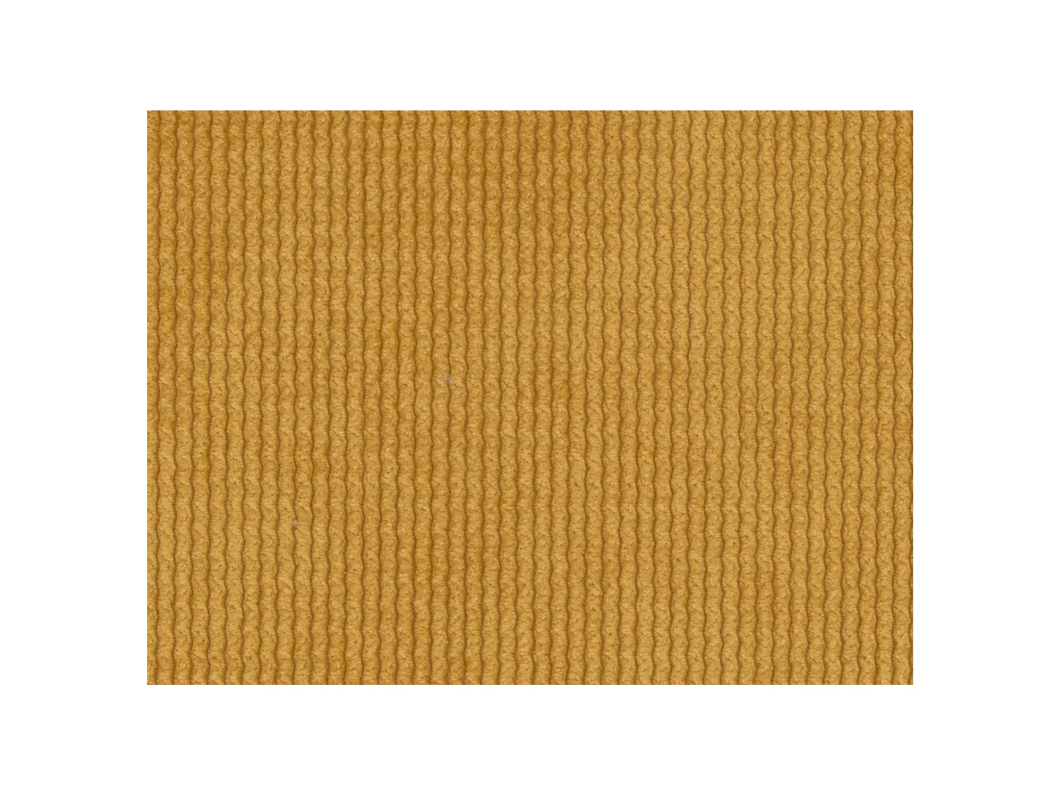 Großes Ecksofa - Ecke rechts - Samt-Stoff - Senfgelb - POGNI von Maison Céphy