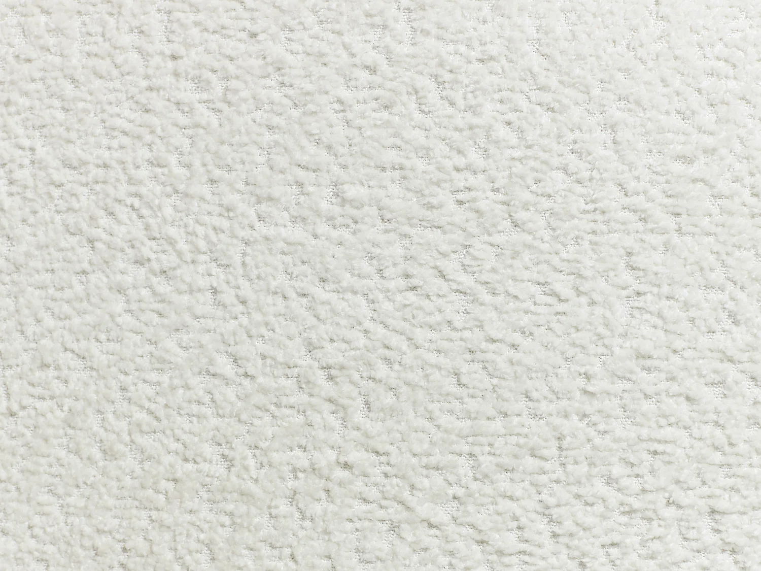 Schlafsofa mit Matratze 3-Sitzer - Bouclé-Stoff - Off-White - Liegefläche 140 cm - Matratze 16 cm - DILOME