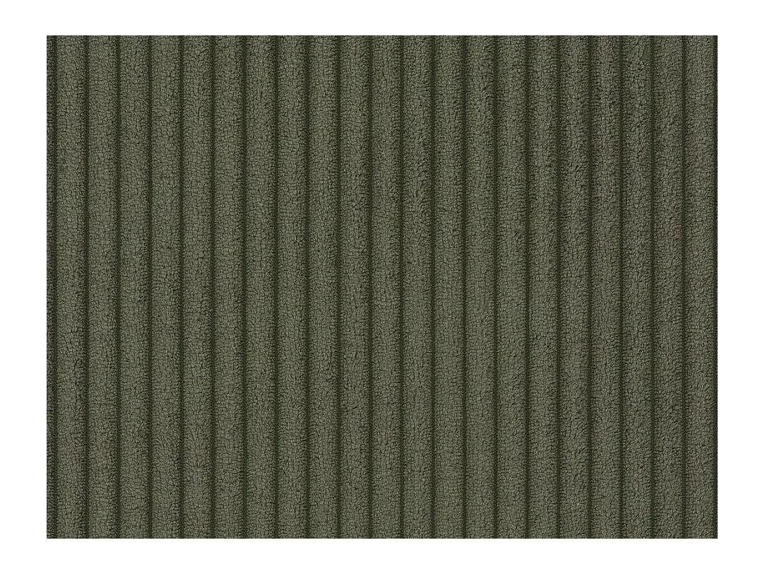 Ecksofa mit Schlaffunktion - Ecke wechselbar - Cord - Khaki - NESSARO