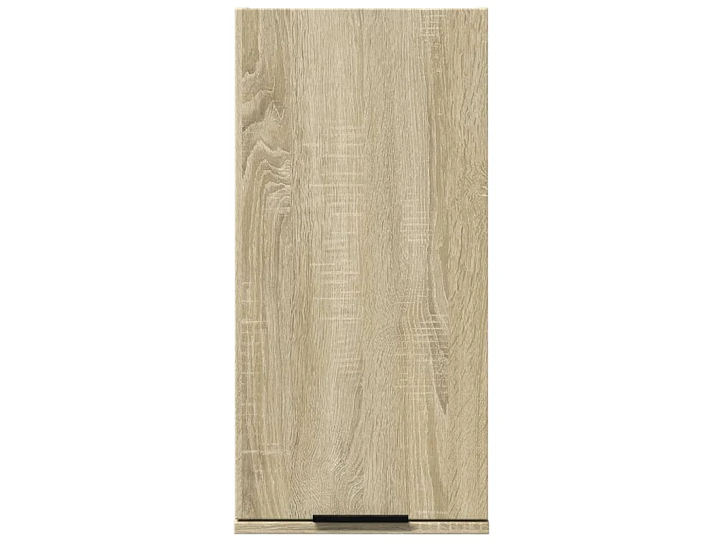 Mobile da Bagno a Parete Rovere Sonoma 32x20x67 cm
