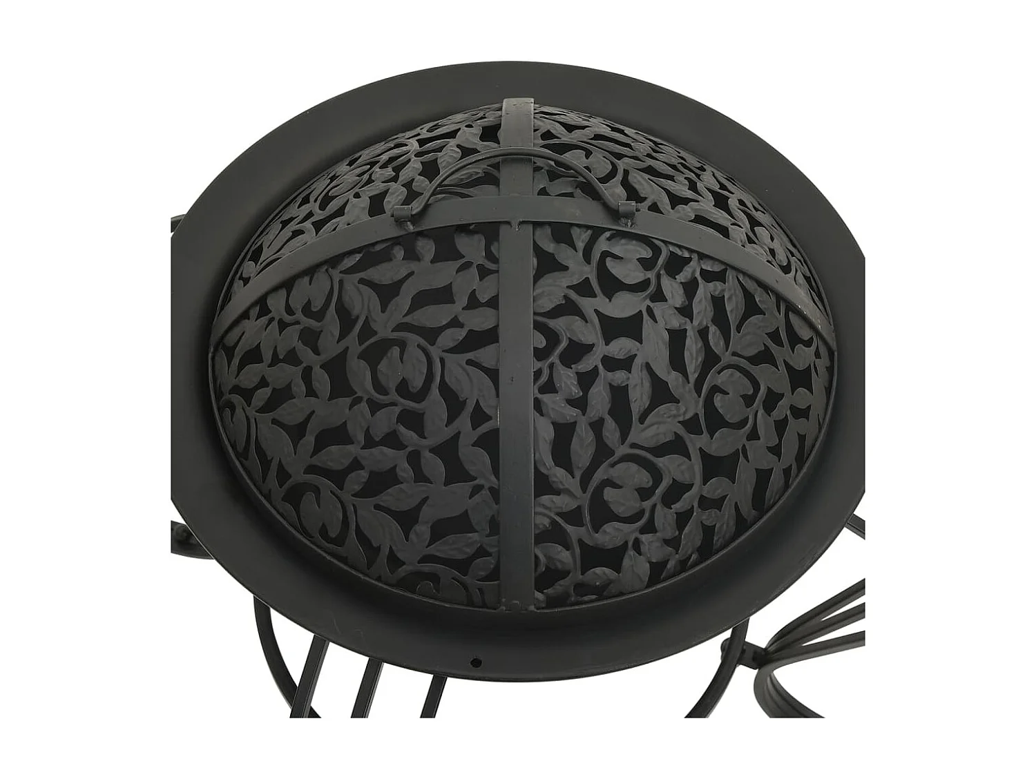 Brasero con atizador acero 49 cm