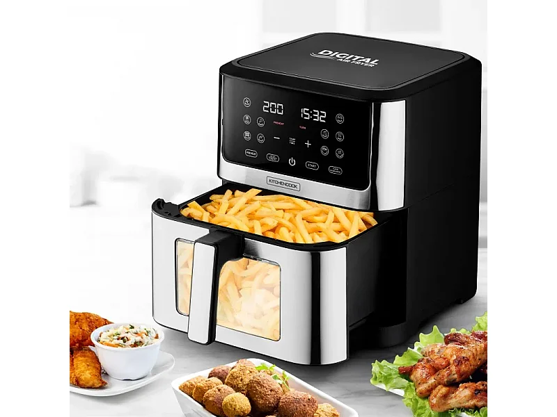 Kitchencook - Airmed Wxl - Friteuse Sans Huile 8l - 8 Programmes