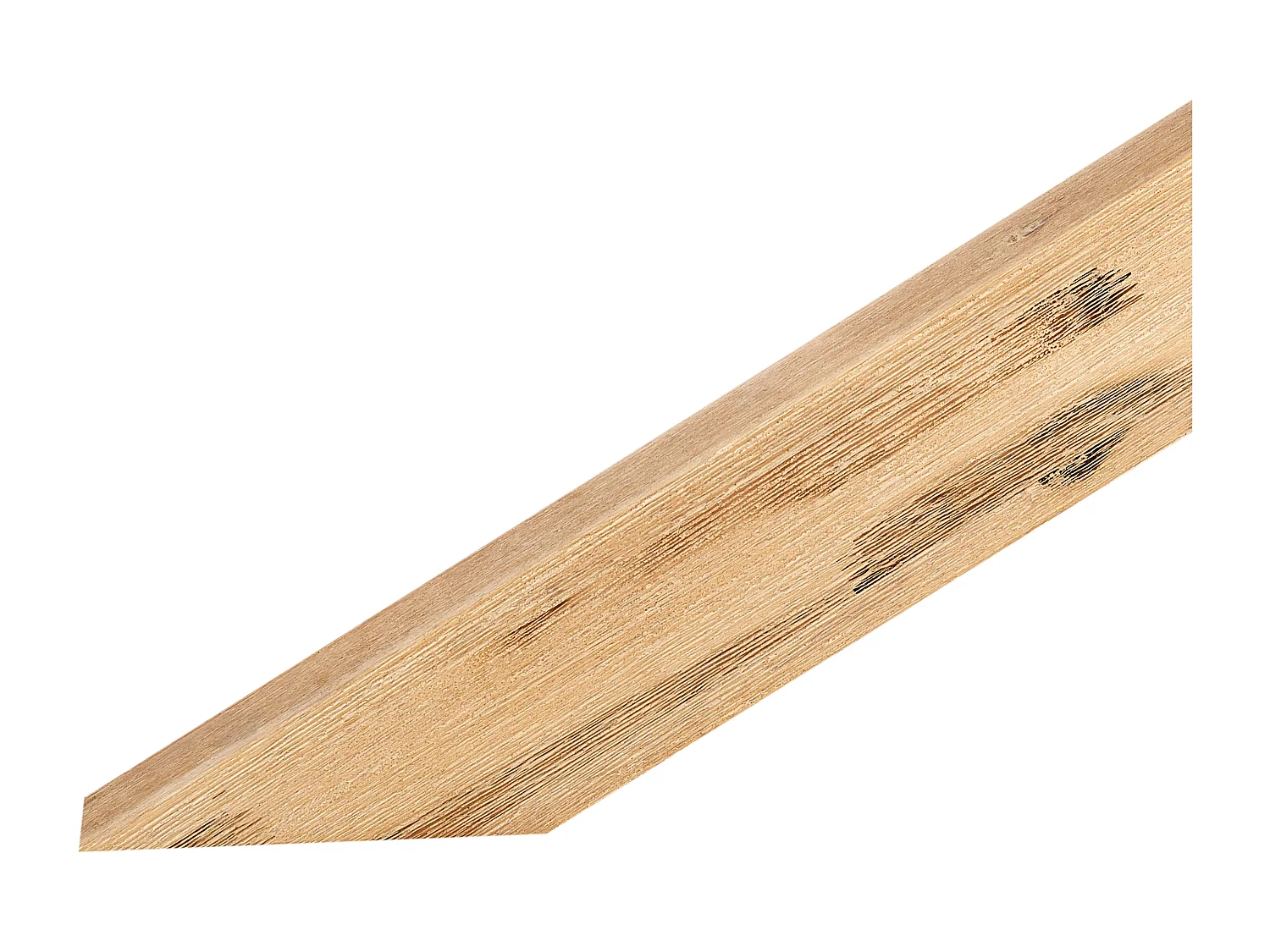 Moderner Gartentisch aus Beton 190 x 100 cm Akazienholz Basis Gartenmöbel Moderner Stil Grau Helles Holz Oristano