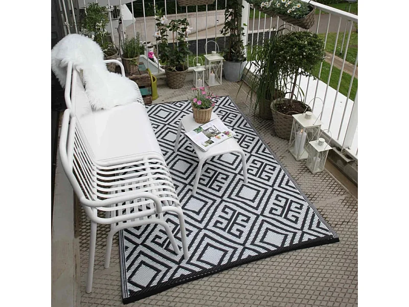 Tapis de jardin reversible Graphique