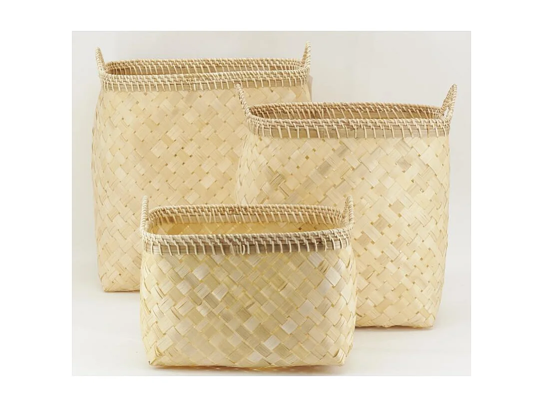 Corbeilles hautes en bambou Tokyo