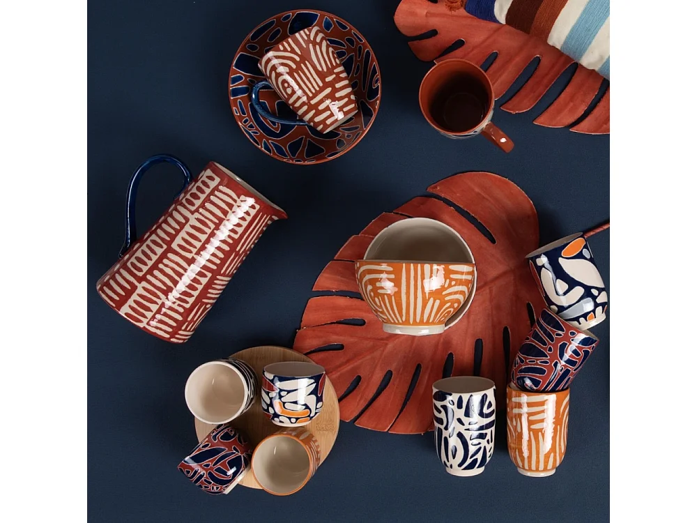 Assiette creuse Abel 19 cm (lot de 6)