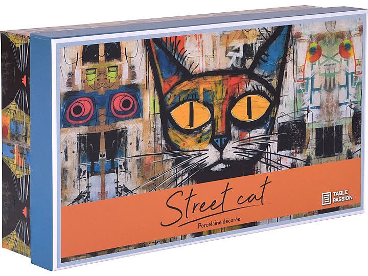 Coffret de 6 tasses Street Cat 23 cl