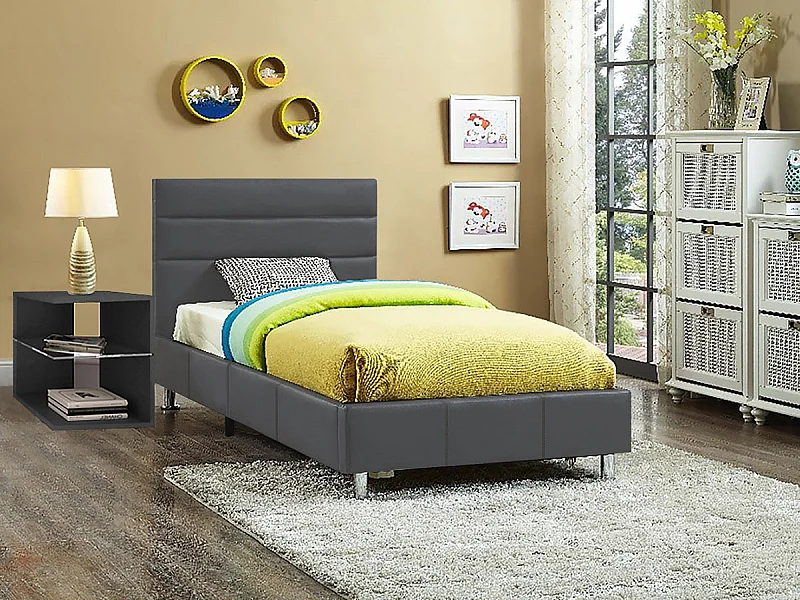 Cama Star Individual (Cinza)(200×90 cm)