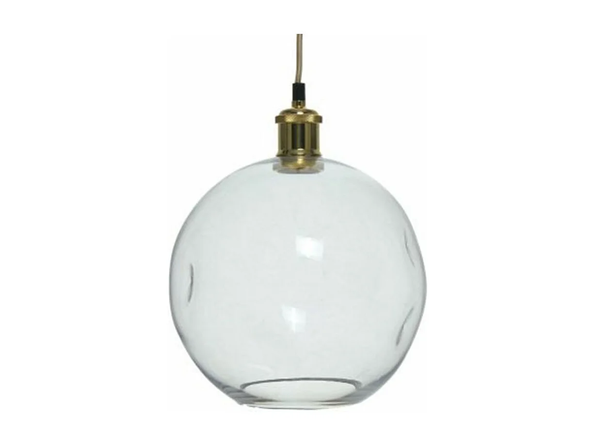 Lampe Suspension Design "Natalie" 32cm Transparent