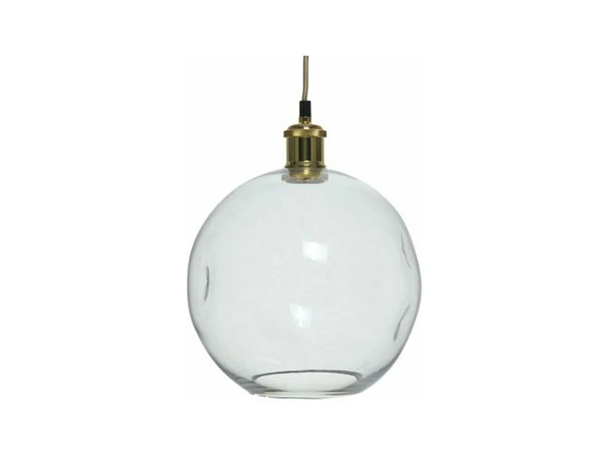 Lampe Suspension Design "Natalie" 32cm Transparent