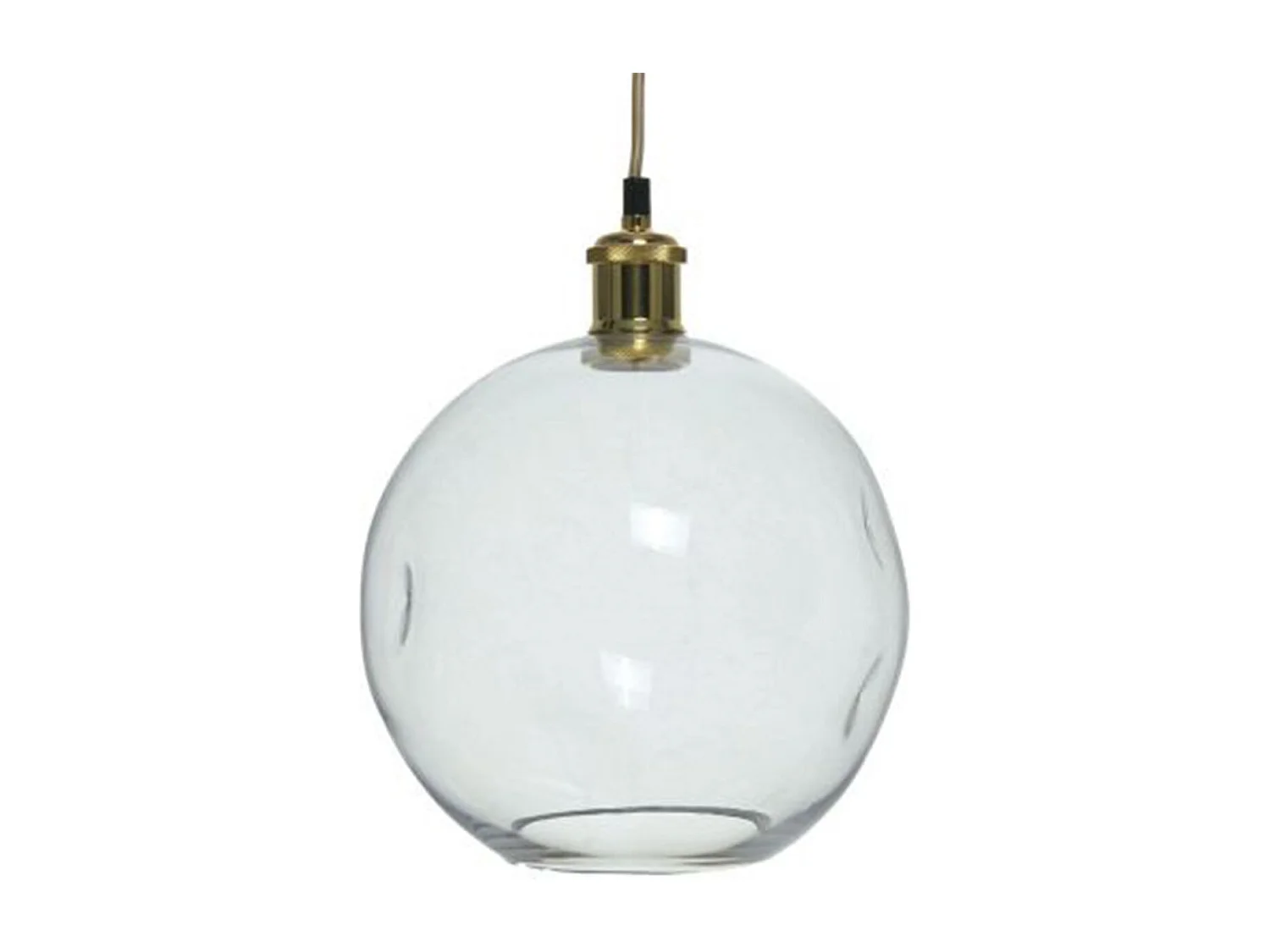 Lampe Suspension Design "Natalie" 32cm Transparent