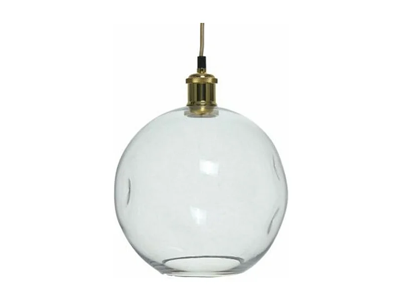 Lampe Suspension Design "Natalie" 32cm Transparent