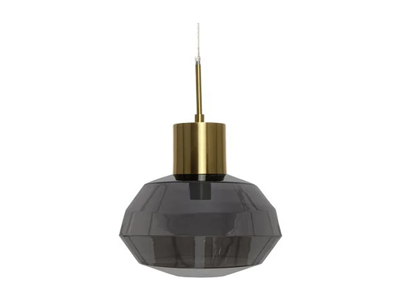 Lampe Suspension Design "Vince" 32cm Gris