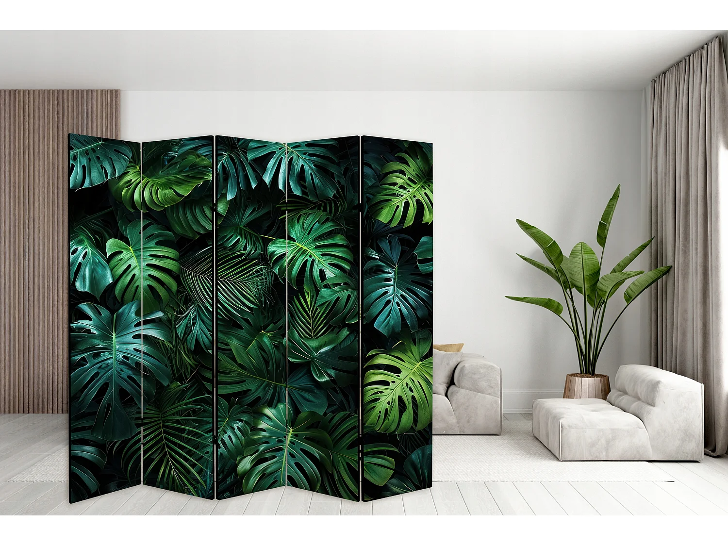 Raumteiler Foto Paravent Textur 225x172 cm beidseitig auf Vlies-Leinwand Bedruckt Trennwand Spanische Wand Sichtschutz Raumtrenner Design Ornament