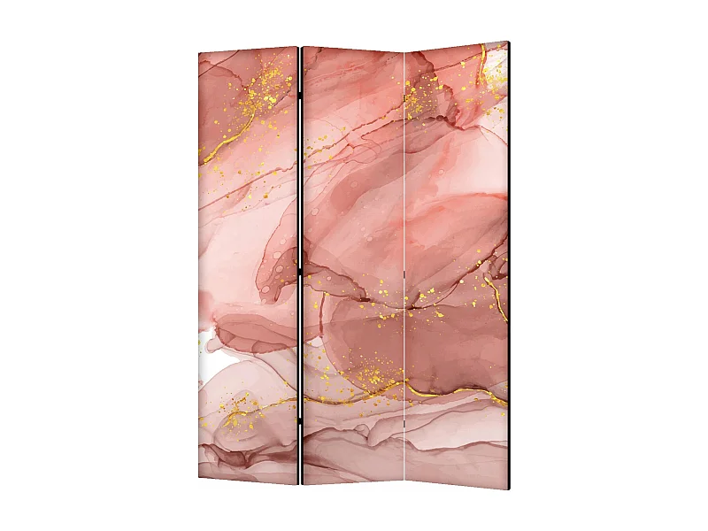 Raumteiler Foto Paravent Textur 135x172 cm beidseitig auf Vlies-Leinwand Bedruckt Trennwand Spanische Wand Sichtschutz Raumtrenner Design Ornament