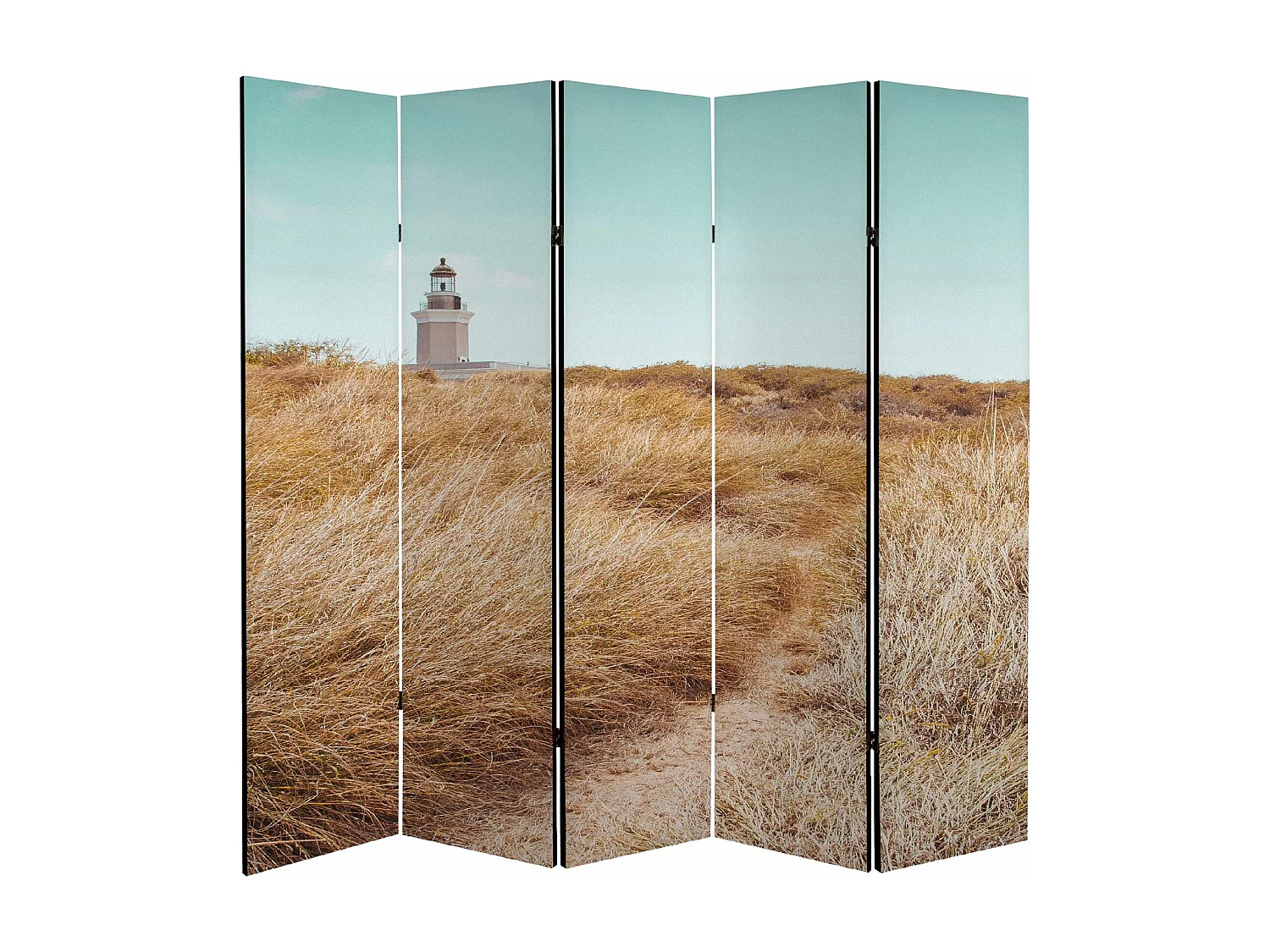 Raumteiler Foto Paravent Textur 225x172 cm beidseitig auf Vlies-Leinwand Bedruckt Trennwand Spanische Wand Sichtschutz Raumtrenner Design Ornament