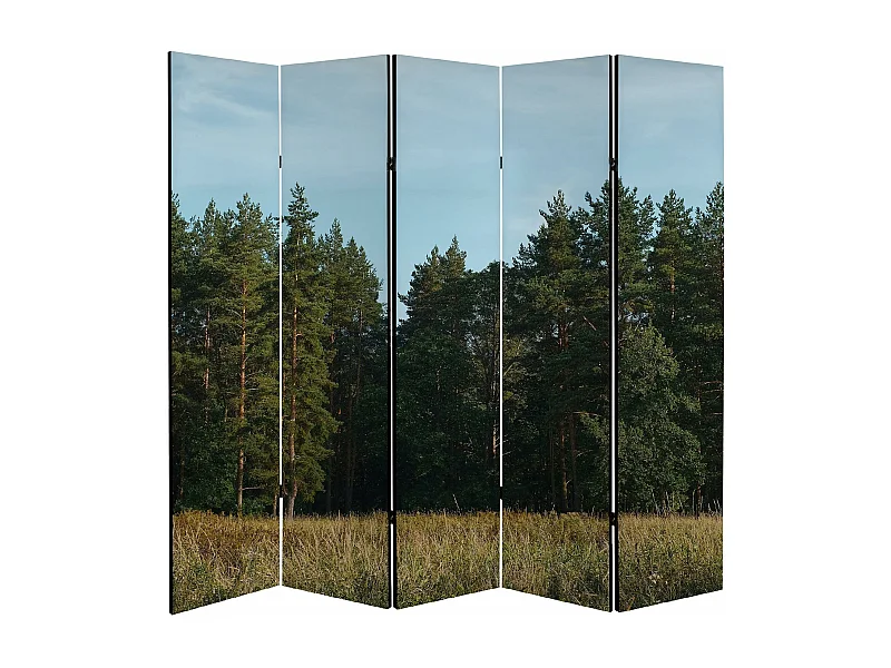 Raumteiler Foto Paravent Textur 225x172 cm beidseitig auf Vlies-Leinwand Bedruckt Trennwand Spanische Wand Sichtschutz Raumtrenner Design Ornament