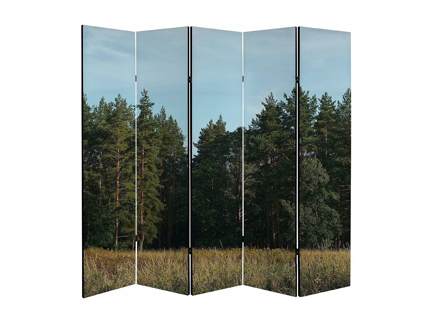 Raumteiler Foto Paravent Textur 225x172 cm beidseitig auf Vlies-Leinwand Bedruckt Trennwand Spanische Wand Sichtschutz Raumtrenner Design Ornament