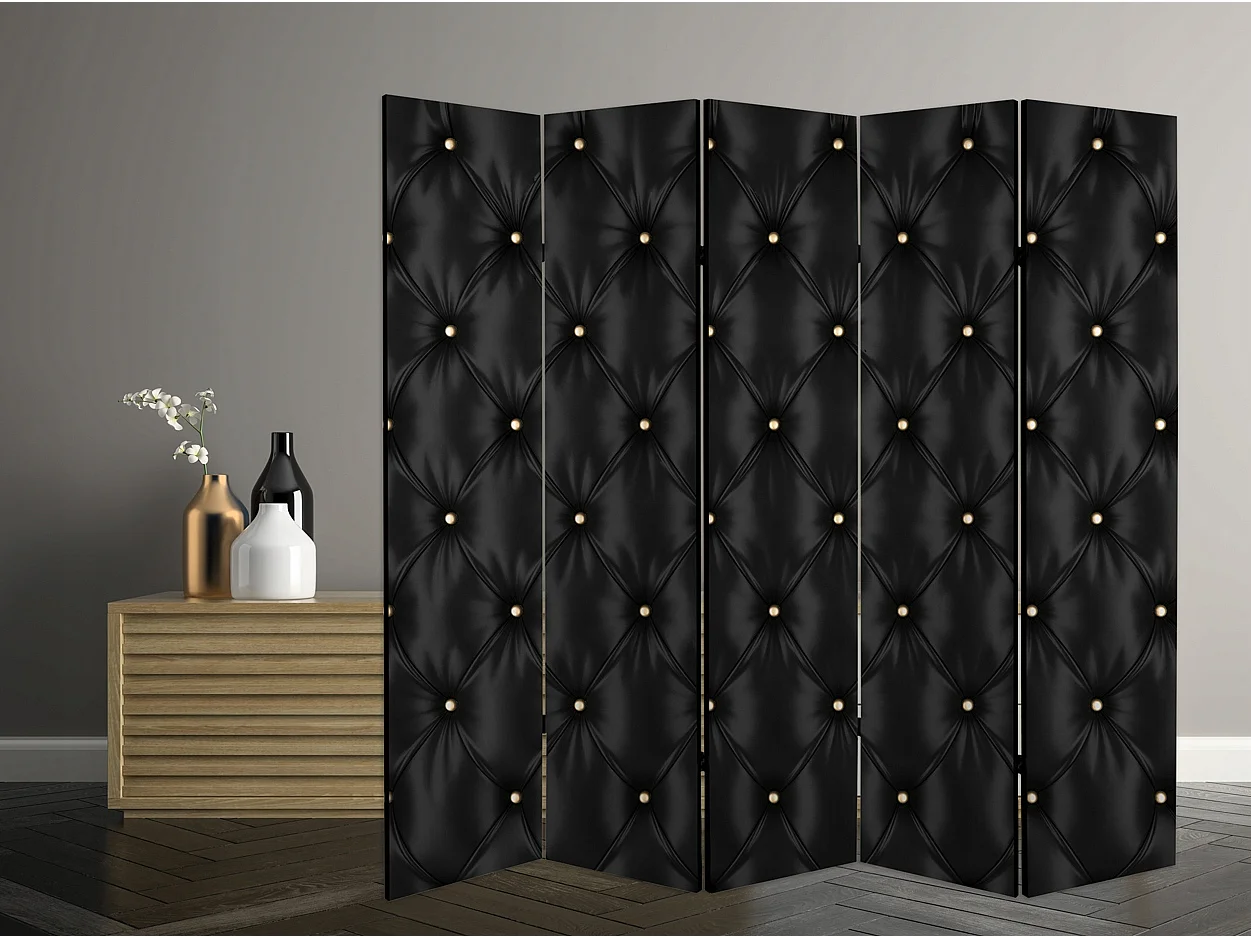 Raumteiler Foto Paravent Textur 225x172 cm beidseitig auf Vlies-Leinwand Bedruckt Trennwand Spanische Wand Sichtschutz Raumtrenner Design Ornament