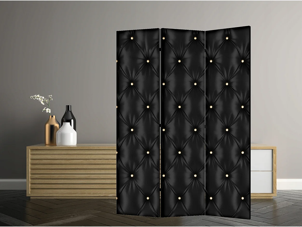 Raumteiler Foto Paravent Textur 135x172 cm beidseitig auf Vlies-Leinwand Bedruckt Trennwand Spanische Wand Sichtschutz Raumtrenner Design Ornament