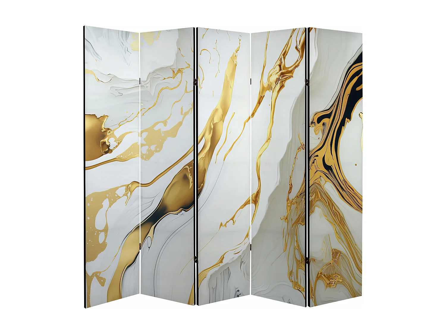 Raumteiler Foto Paravent Textur 225x172 cm beidseitig auf Vlies-Leinwand Bedruckt Trennwand Spanische Wand Sichtschutz Raumtrenner Design Ornament