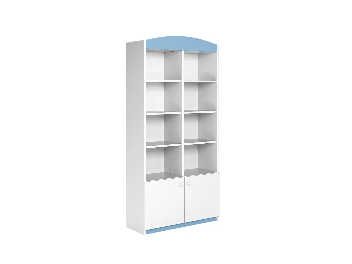 Bibliothèque Enfant Double - Azur