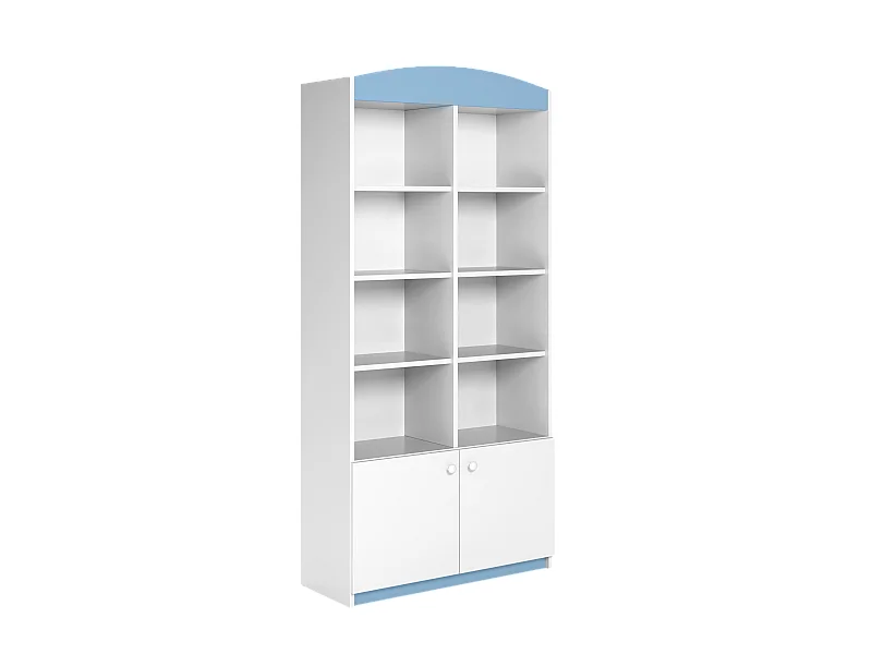 Bibliothèque Enfant Double - Azur
