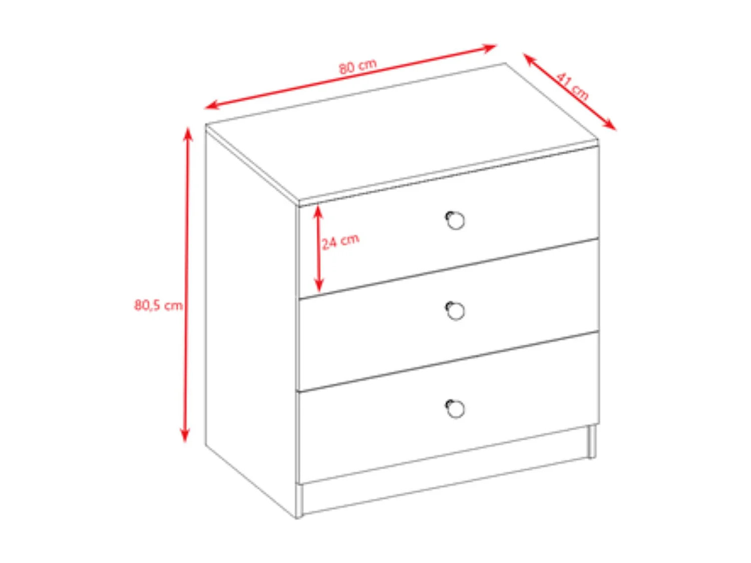 Commode pour enfants avec tiroirs Formel 1 de couleur verte Babydreams