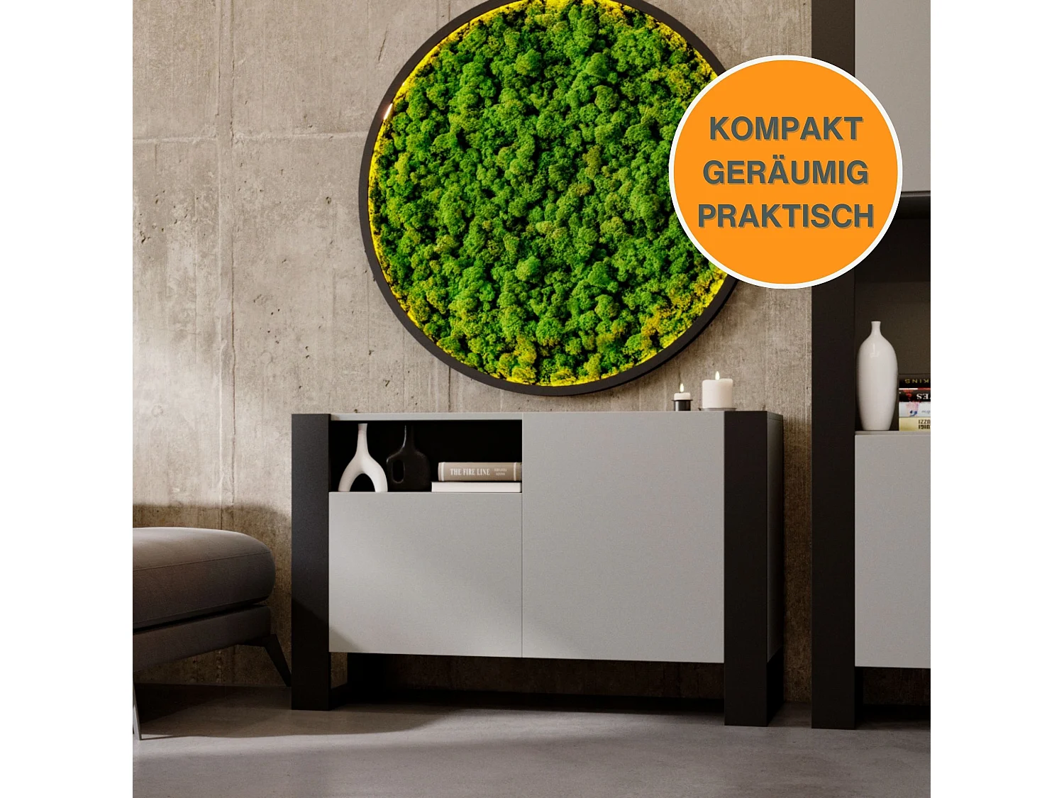 KOMMODE mit 3 Fächern