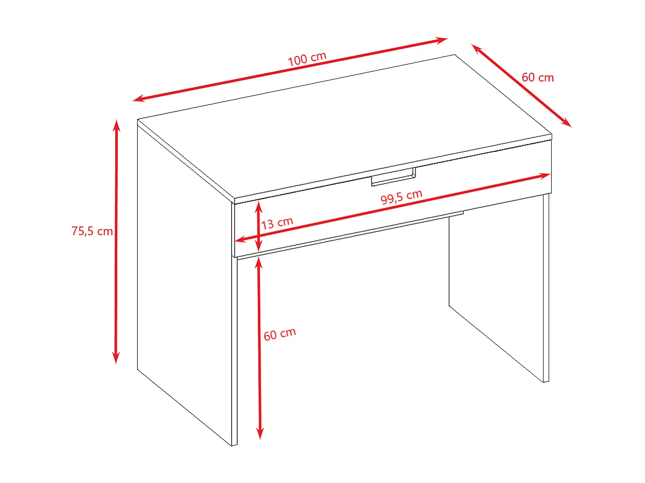 Ergonomischer Kinderschreibtisch TOMI - Verstellbar, robust und platzsparend