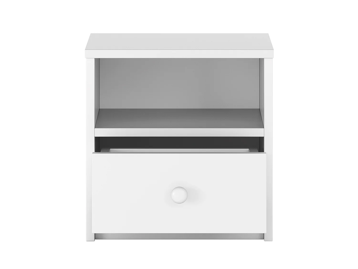 Nachttisch für Kinder | Kindernachttisch Weiß