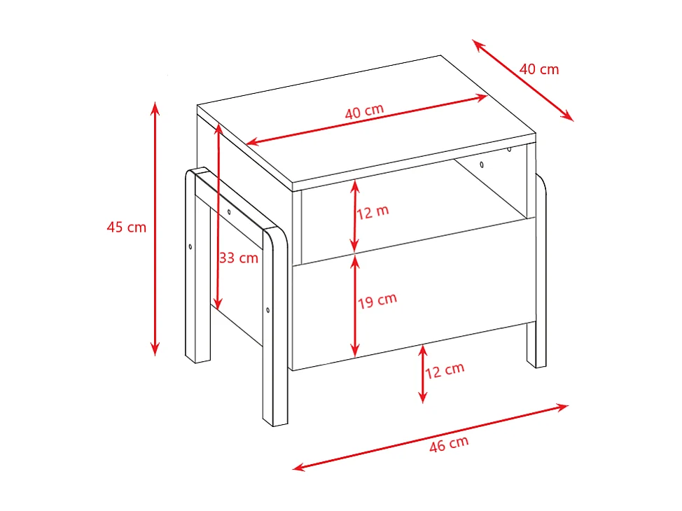 Table de nuit Victor