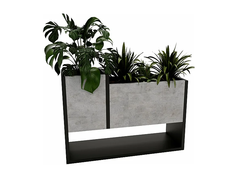 Blumenständer für Innenräume, Blumenkasten ohne Einsatz, Pflanzkasten 45x64,5x22,6cm