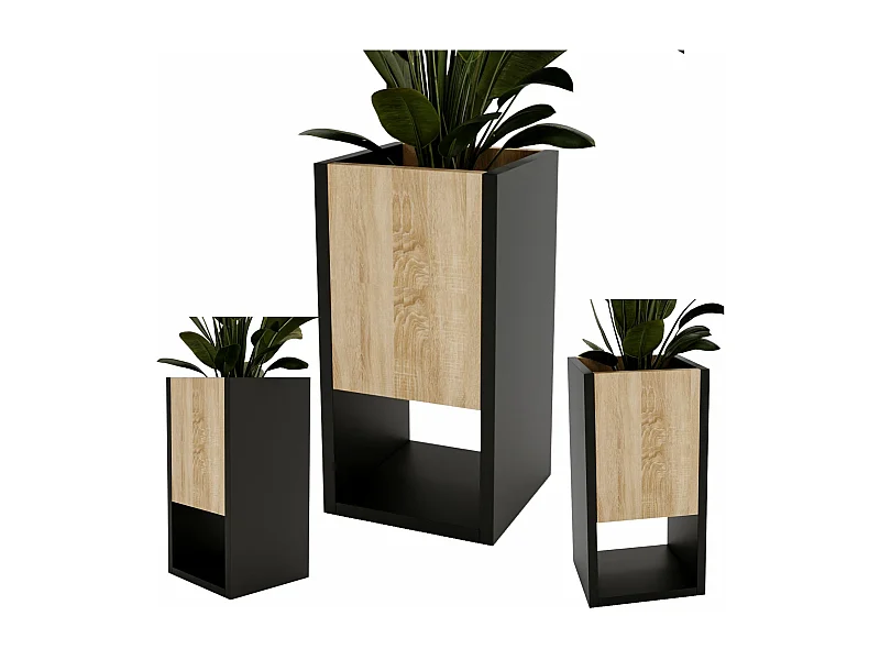 Blumenständer für Innenräume, Blumenkasten ohne Einsatz, Pflanzkasten 45x22,6x22,6cm