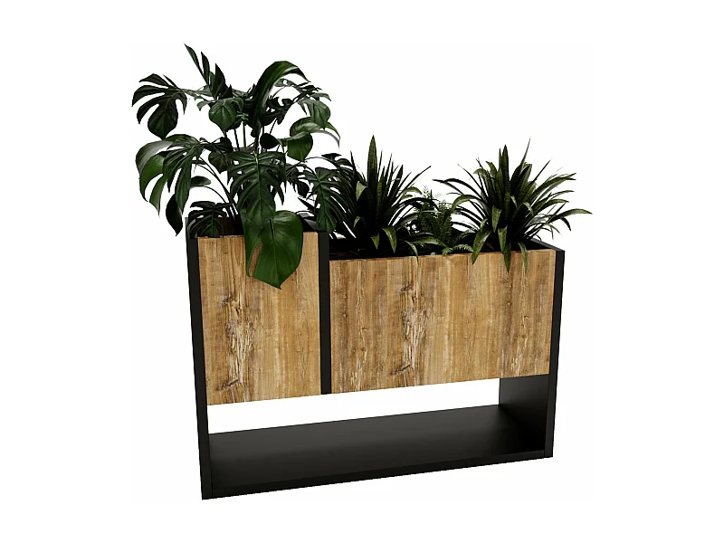 Blumenständer für Innenräume, Blumenkasten ohne Einsatz, Pflanzkasten 45x64,5x22,6cm