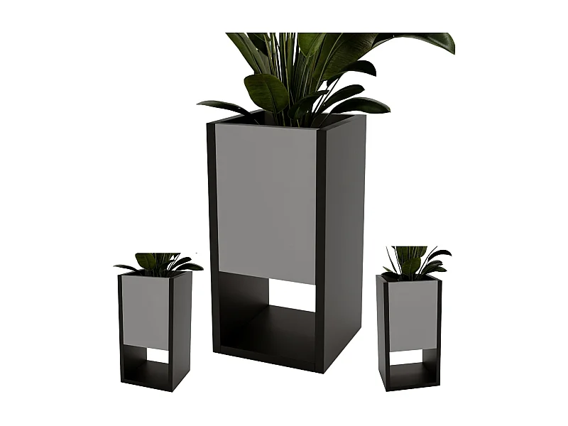 Blumenständer für Innenräume, Blumenkasten ohne Einsatz, Pflanzkasten 45x22,6x22,6cm