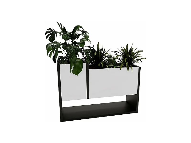 Blumenständer für Innenräume, Blumenkasten ohne Einsatz, Pflanzkasten 45x64,5x22,6cm