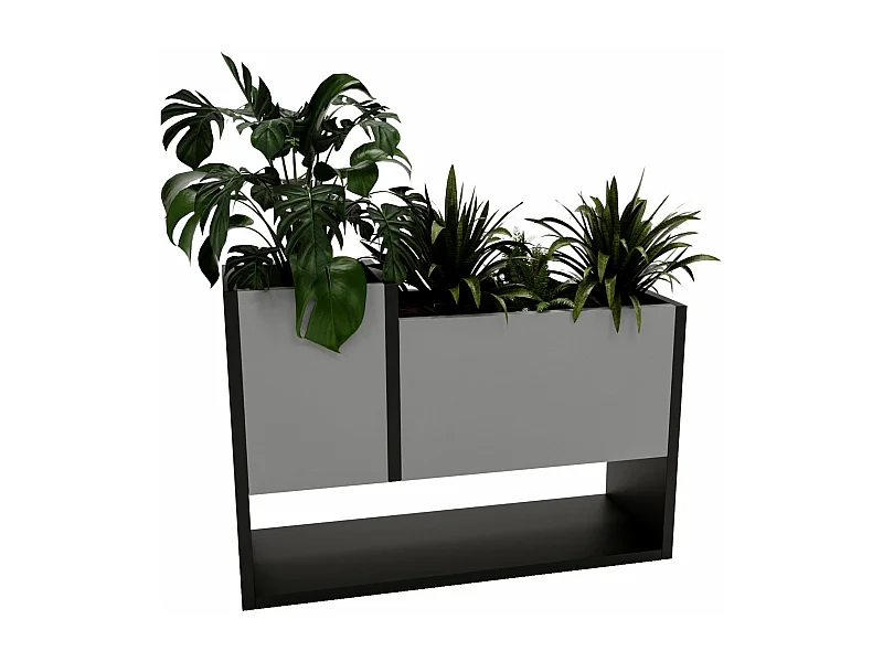 Blumenständer für Innenräume, Blumenkasten ohne Einsatz, Pflanzkasten 45x64,5x22,6cm