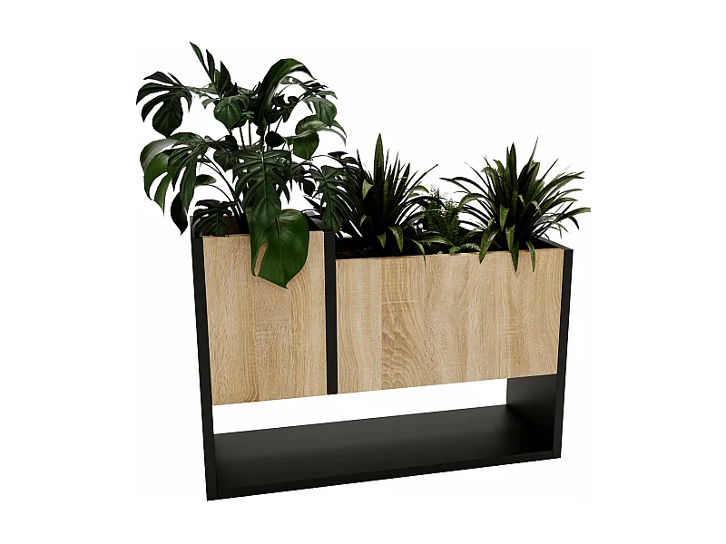 Blumenständer für Innenräume, Blumenkasten ohne Einsatz, Pflanzkasten 45x64,5x22,6cm