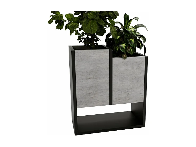 Blumenständer für Innenräume, Blumenkasten ohne Einsatz, Pflanzkasten 50x44x22,6cm