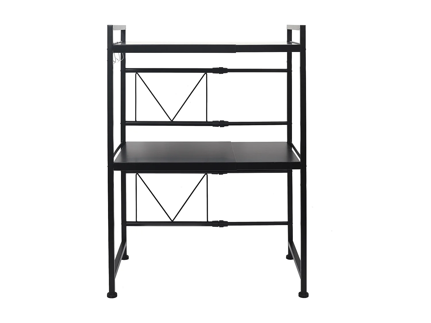 Organisateur Micro-ondes Modulable 40-60cm Noir