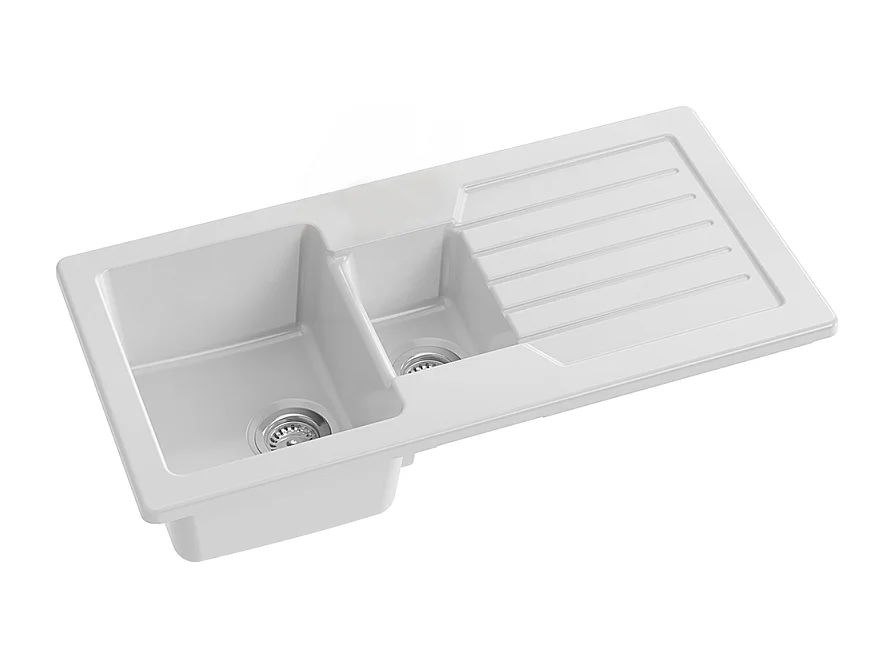 Evier à encastrer 1 bac et demi JACOB DELAFON Gaspard