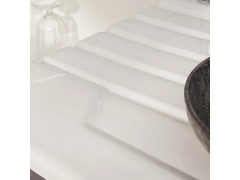 Evier à encastrer 1 bac et demi JACOB DELAFON Gaspard + robinet de cuisine Louise