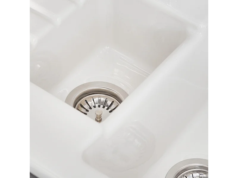 Evier à encastrer 1 bac et demi JACOB DELAFON Gaspard + robinet de cuisine Louise