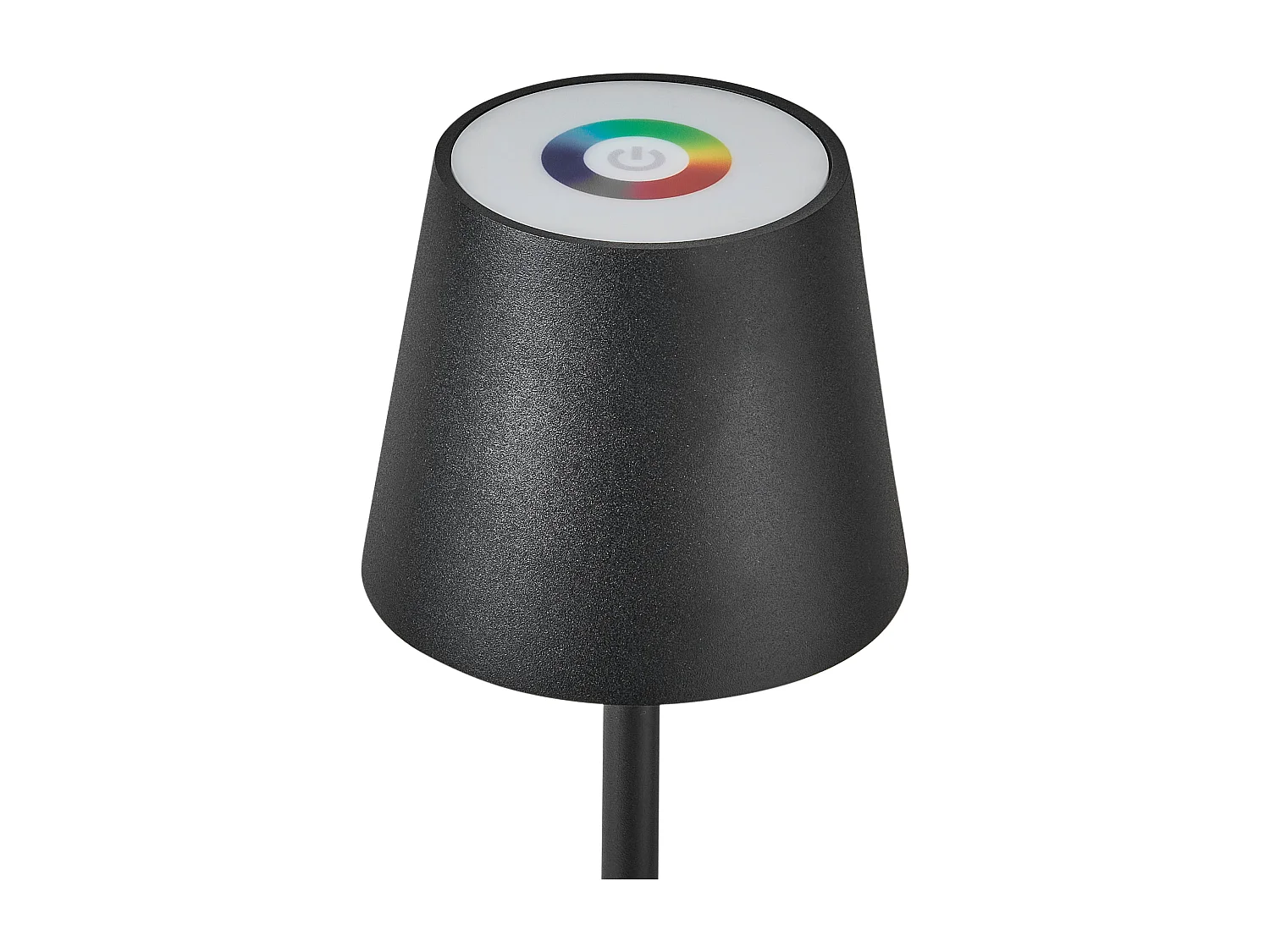 Bezprzewodowa lampa stołowa LED VALIRA Metal Czarny