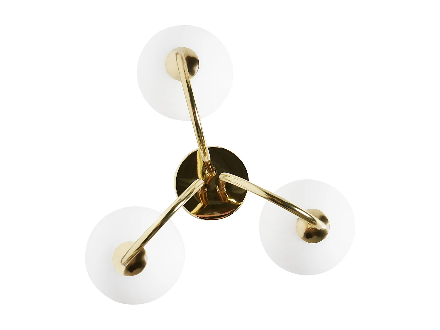 Plafonnier SHIRE Verre Blanc